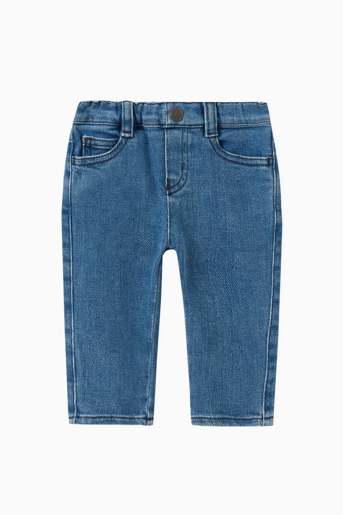 

Micro Eagle Slim Fit Jeans in Denim, Blue