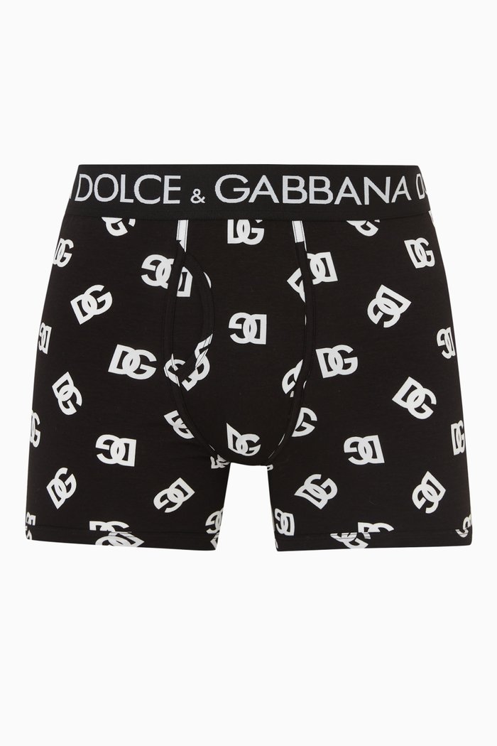 

Boxers in Cotton Jersey, Black