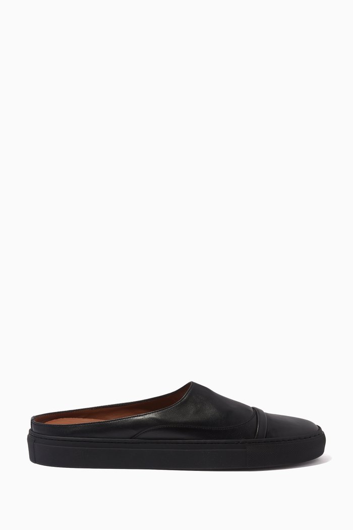 

Jesse 2 Slip-on Mules in Leather, Black