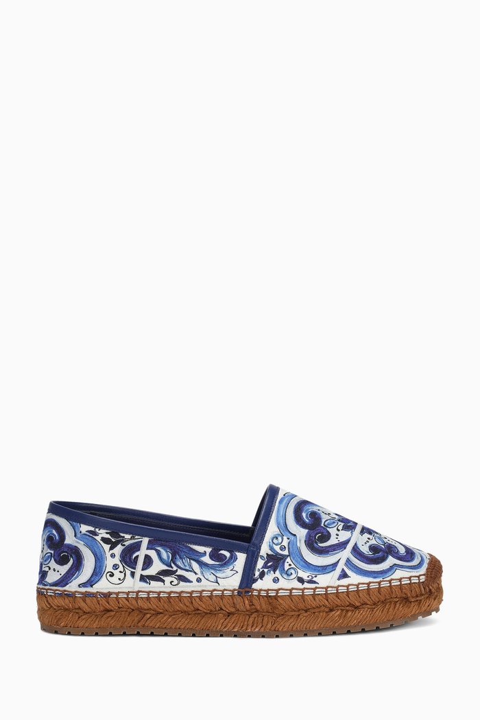 

Maiolica Espadrilles in Canvas, Blue