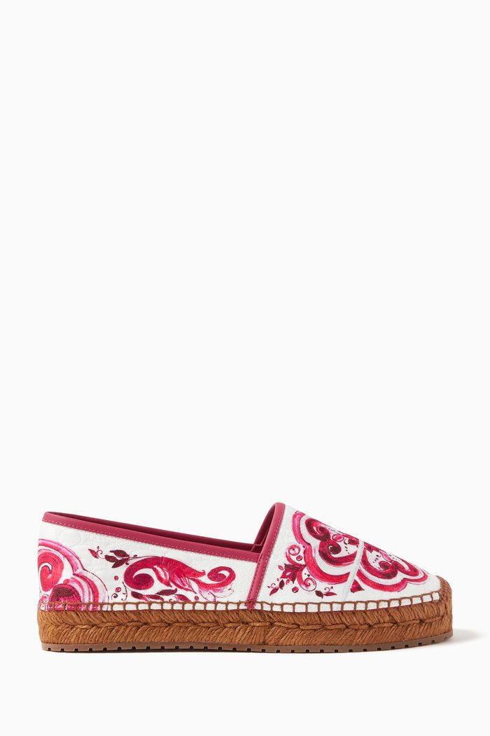 

Maiolica Espadrilles in Canvas, Red