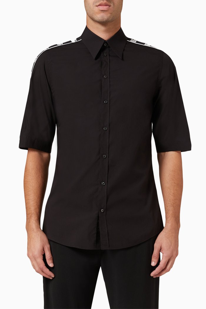 

Profondo Sud Shirt in Cotton, Black