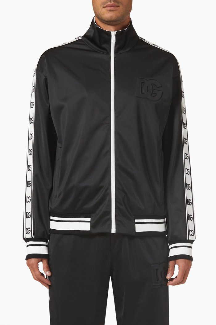 

Profondo Sud Logo Jacket in Technical Fabric, Black