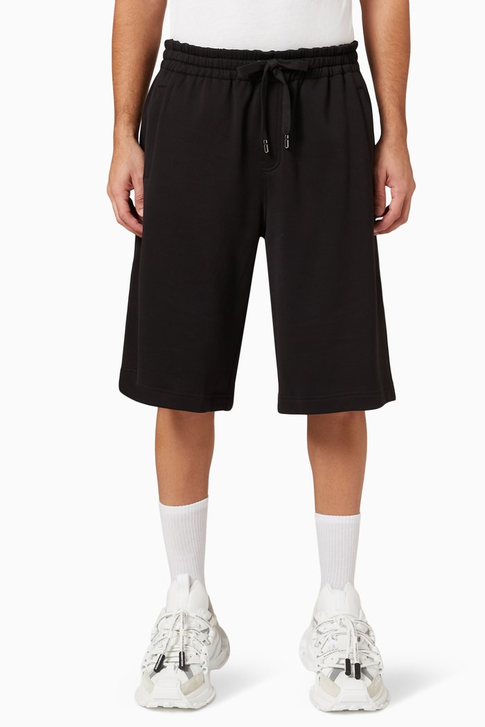 

Shorts in Cotton Jersey, Black