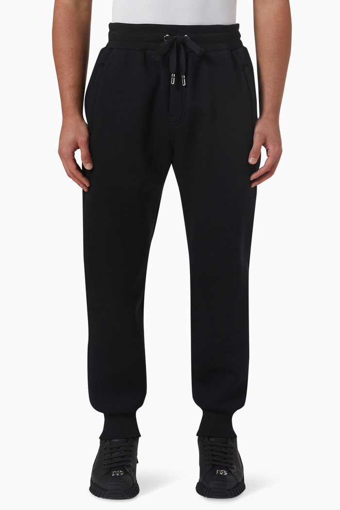 

Dark Side Logo-patch Sweatpants in Modal-blend, Black
