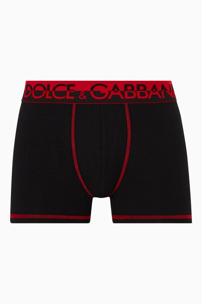 

Boxers in Pima Cotton, Red