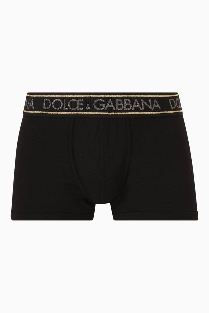 

Boxers in Pima Cotton Jersey, Black