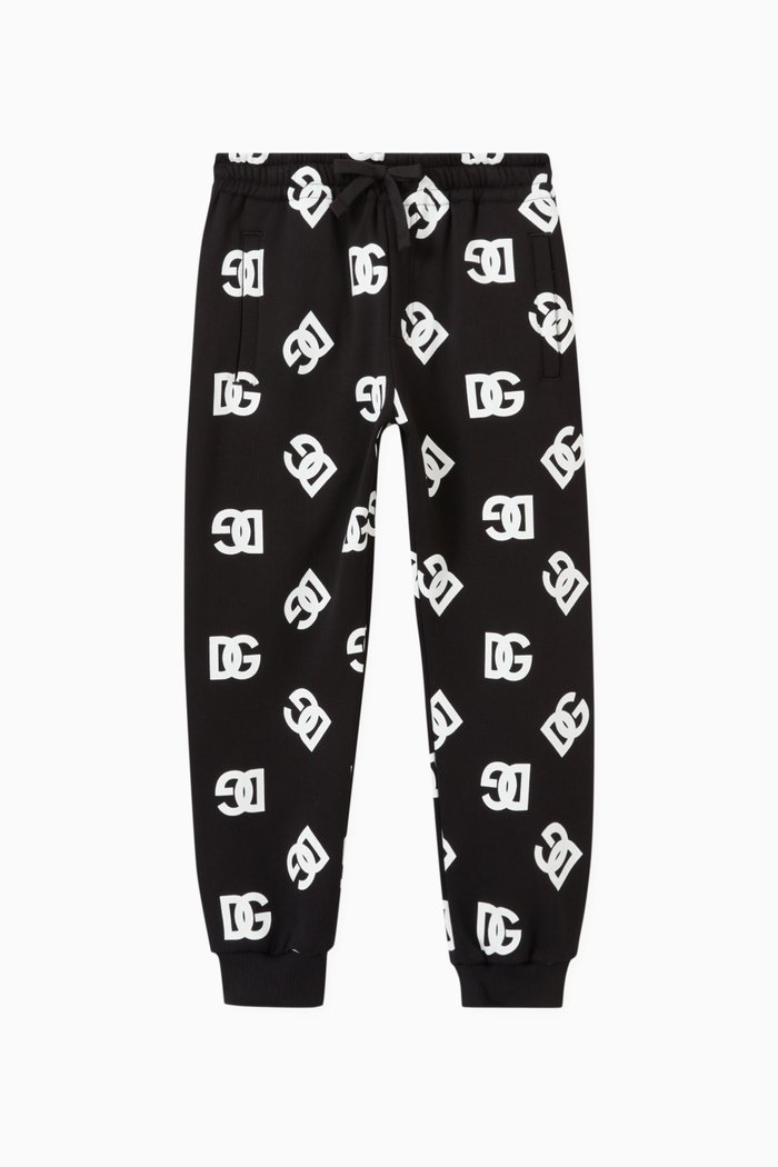 

Logo Sweatpants in Cotton, Black
