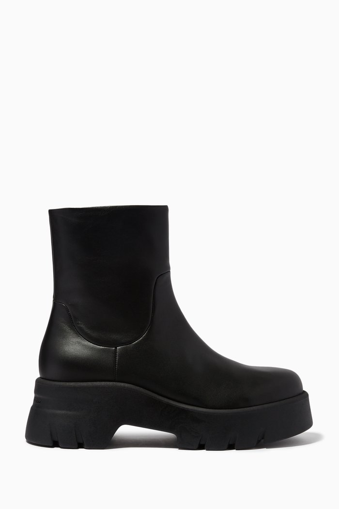 

Martis Ankle Boots in Leather, Black