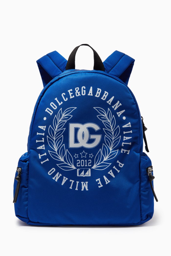 DG Sport Backpack in Nylon, Blue
