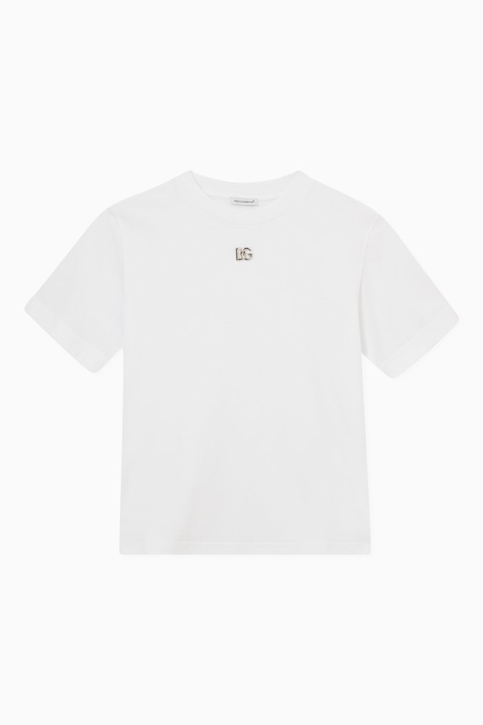 

Logo T-shirt in Cotton, White