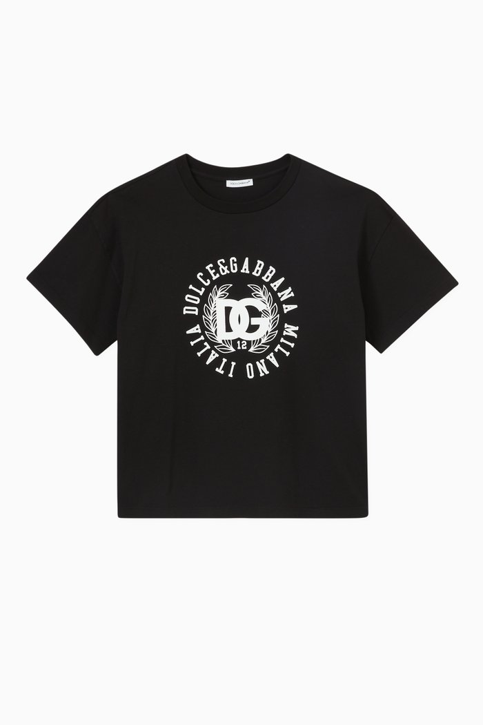 

Logo T-shirt in Cotton, Black