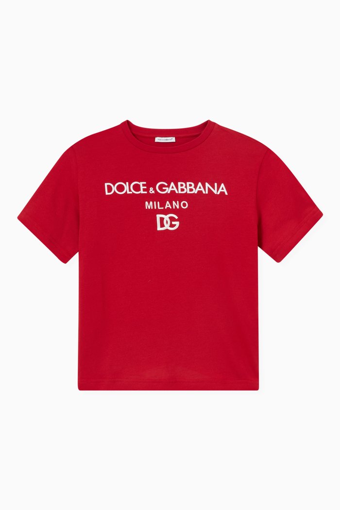 

Logo T-shirt in Cotton, Red
