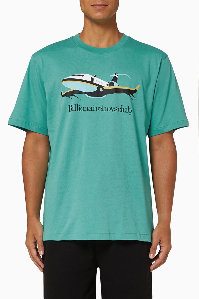 

Jet T-shirt in Cotton, Green