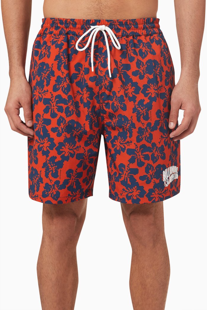 

Swim Shorts in Nylon, Red