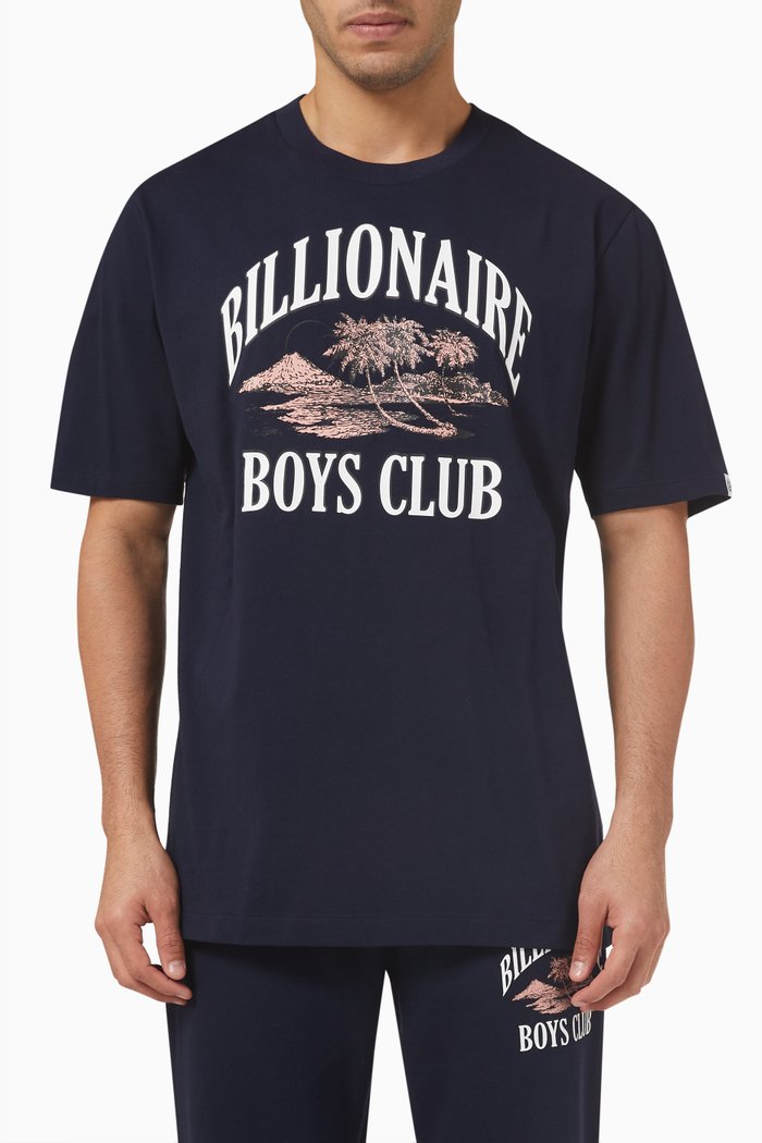 

Paradise T-shirt in Cotton Jersey, Blue