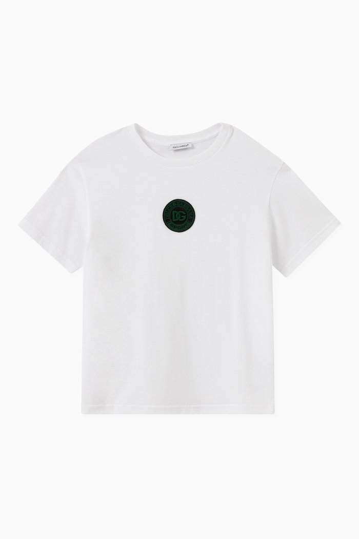 

Logo Patch T-shirt, White