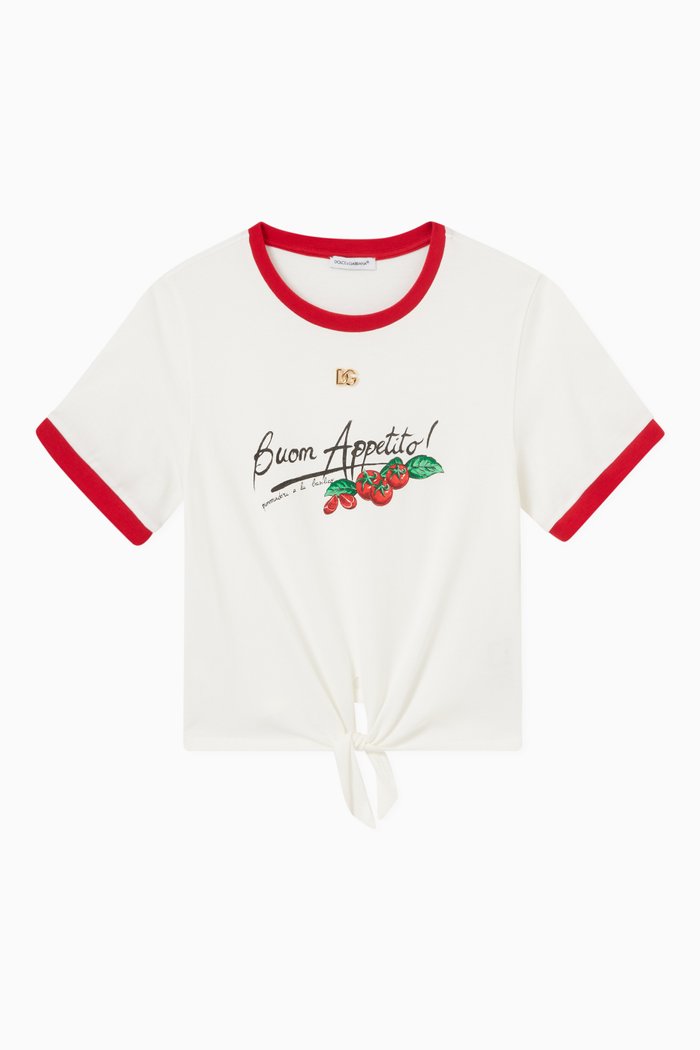 

Logo T-shirt in Cotton, White