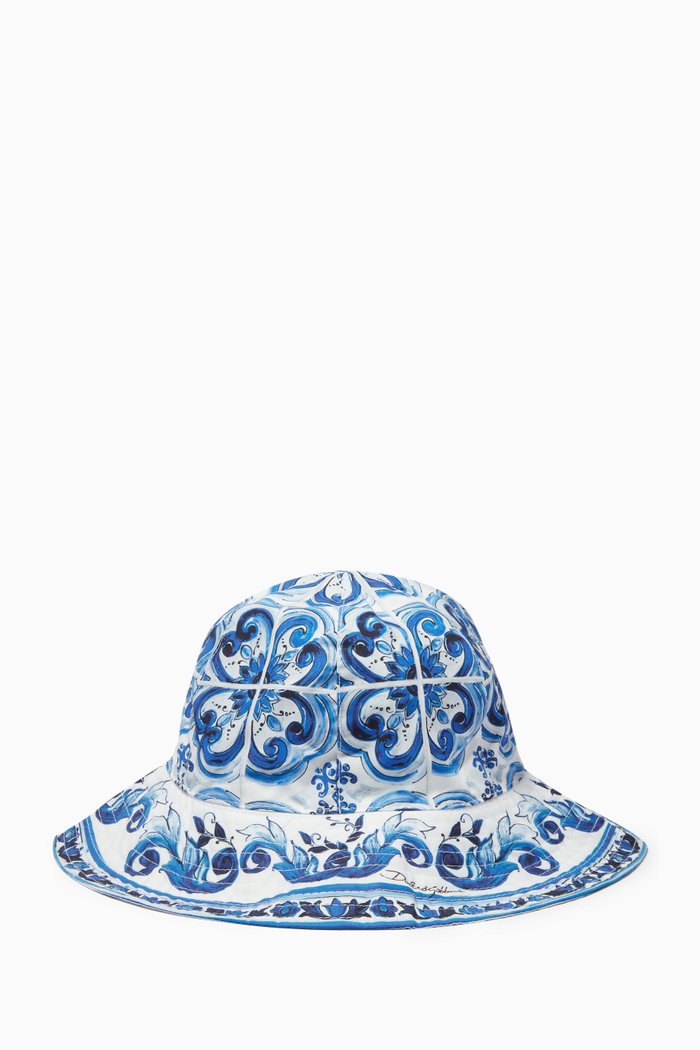 

Maiolica Sun Hat, Blue