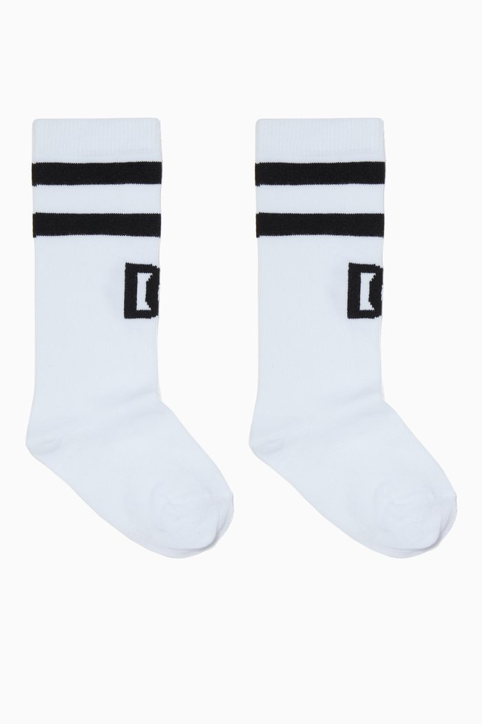 

Logo Sport Socks, White