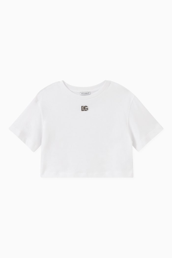 

Logo Plaque T-shirt, White