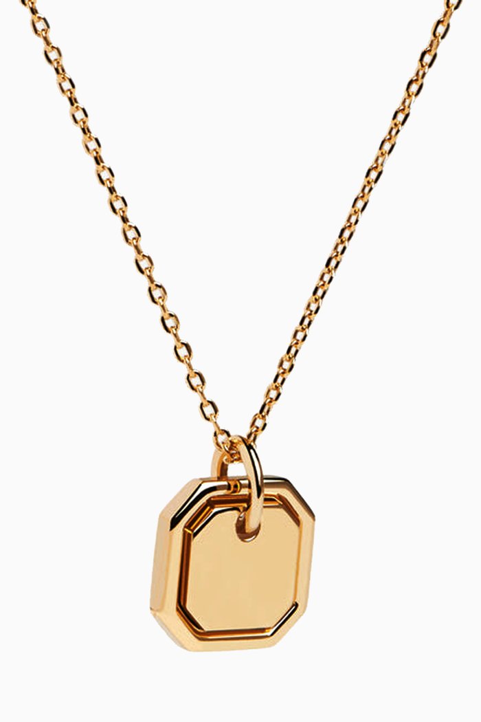 

Octet Necklace in 18kt Gold-plated Sterling Silver