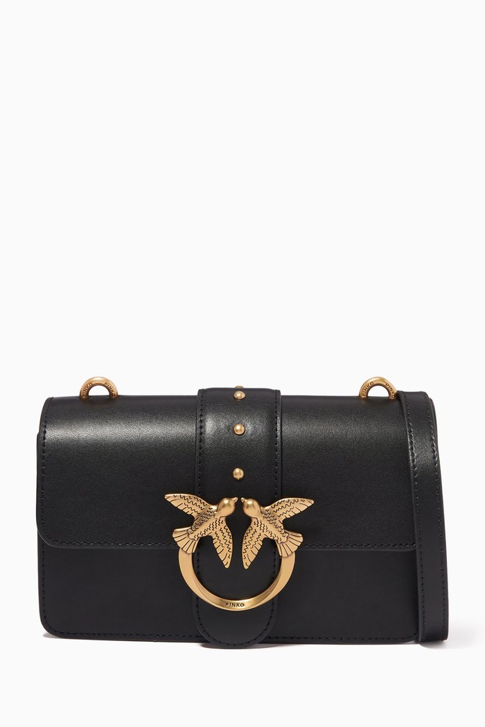 

Love Mini Icon Summer Bag in Leather, Black