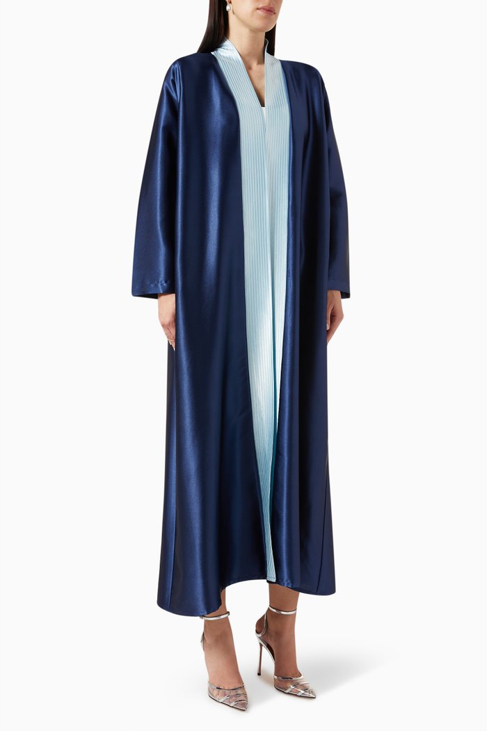 

Summer Long Sleeve Abaya, Blue