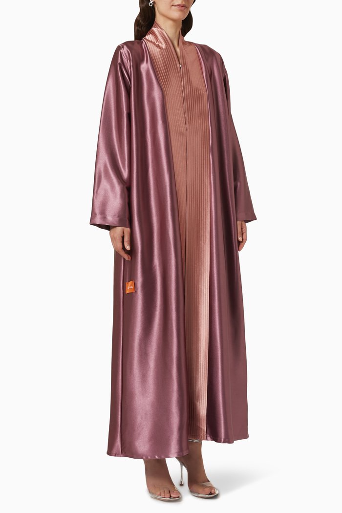 

Summer Long Sleeve Abaya, Purple