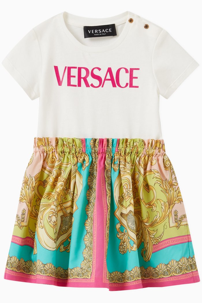 Barocco Goddess T-shirt Dress, Multicolour