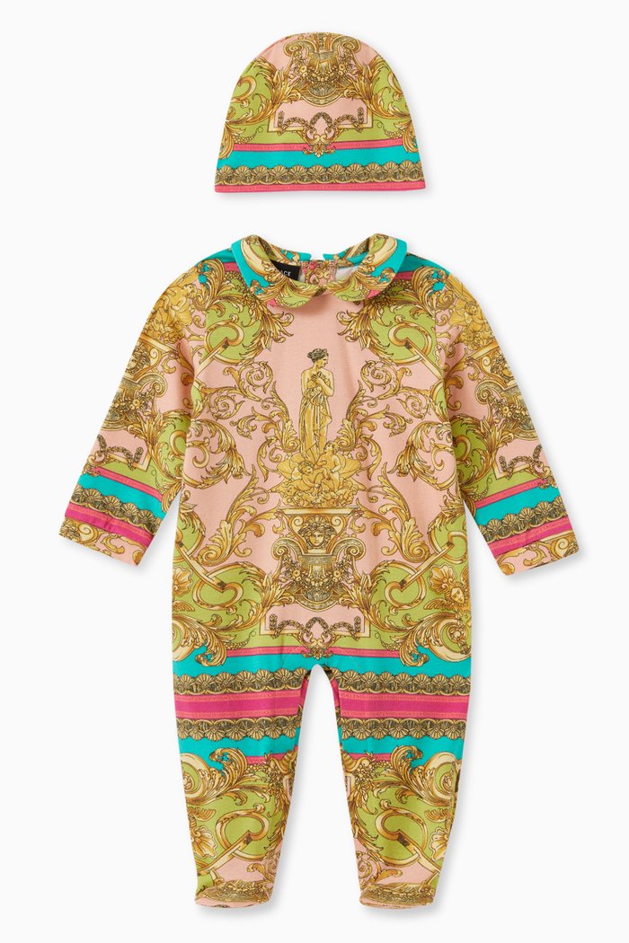 Barocco Goddess Onesie Set, Multicolour