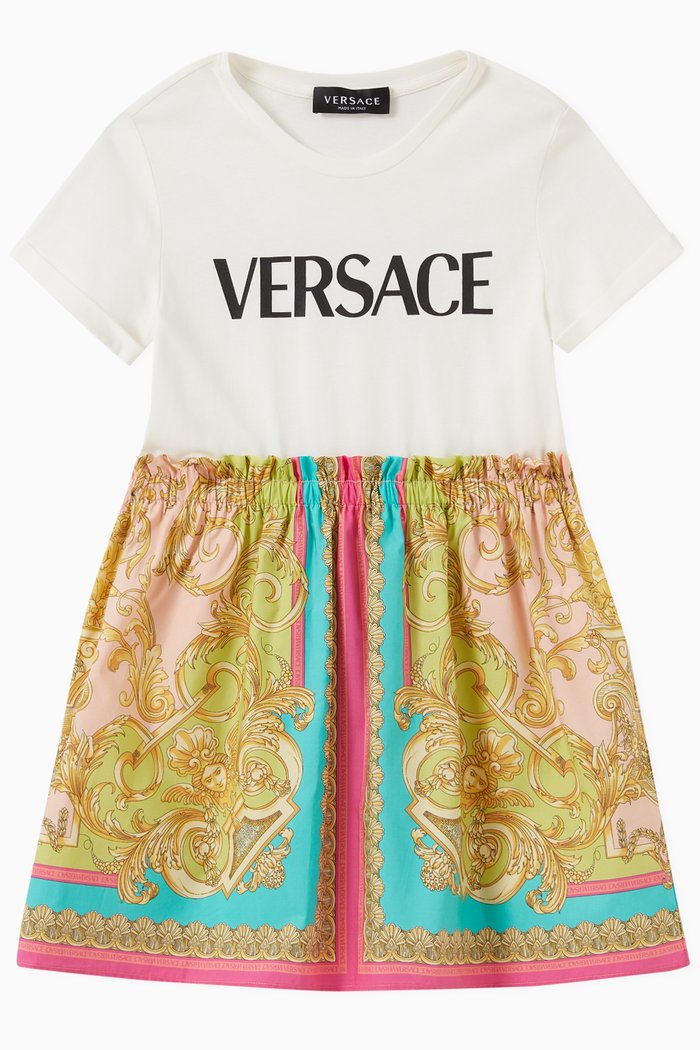 Barocco Goddess T-shirt Dress, Multicolour