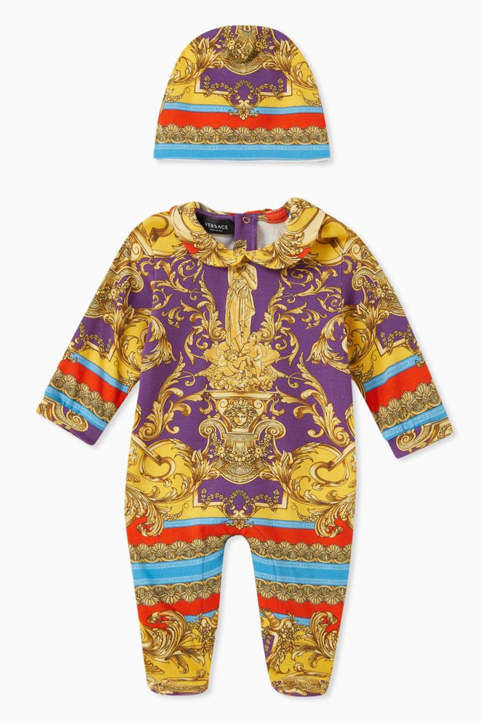 Barocco Goddess Onesie Set, Multicolour