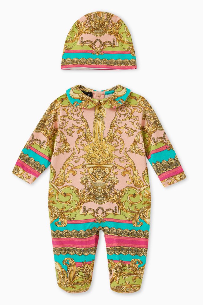 Barocco Goddess Onesie Set, Multicolour
