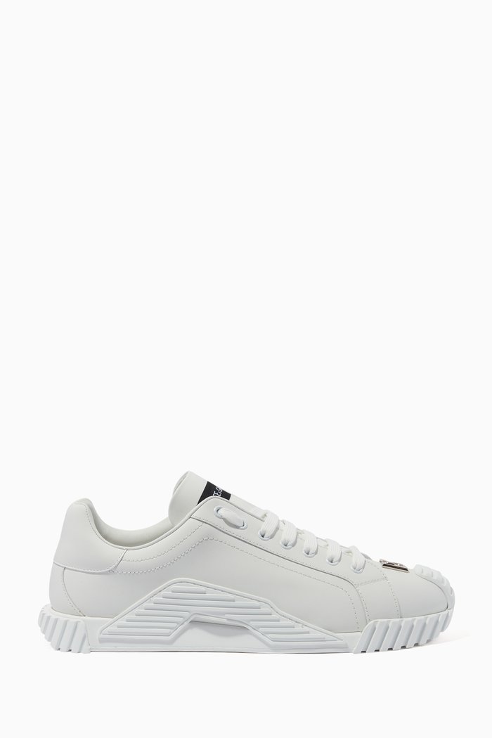

Portofino Sneakers with DG in Leather, White