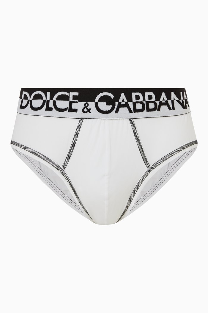 

Brando Briefs in Cotton, White