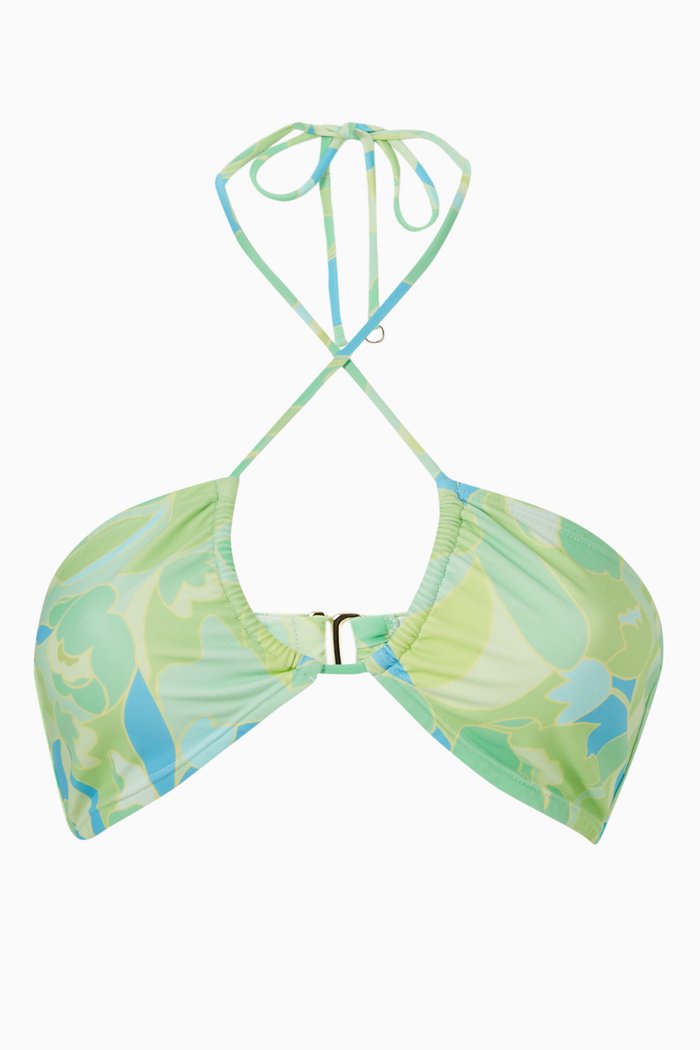 

Arriba Bikini Top in Stretch ECONYL®, Green