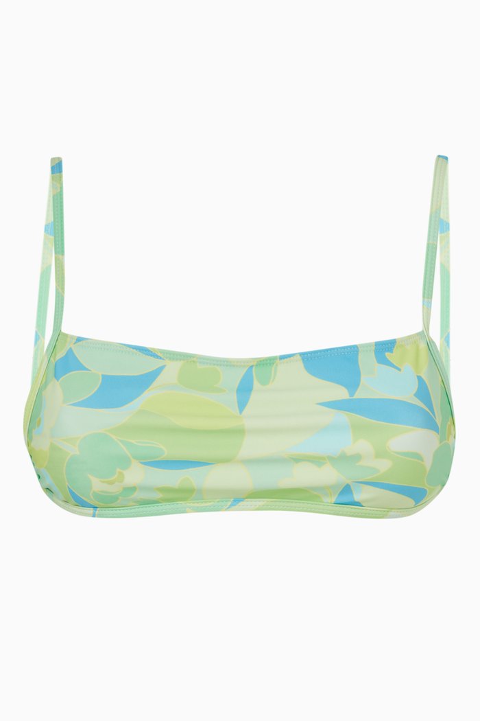 

Cassia Bikini Top in Stretch ECONYL®, Green