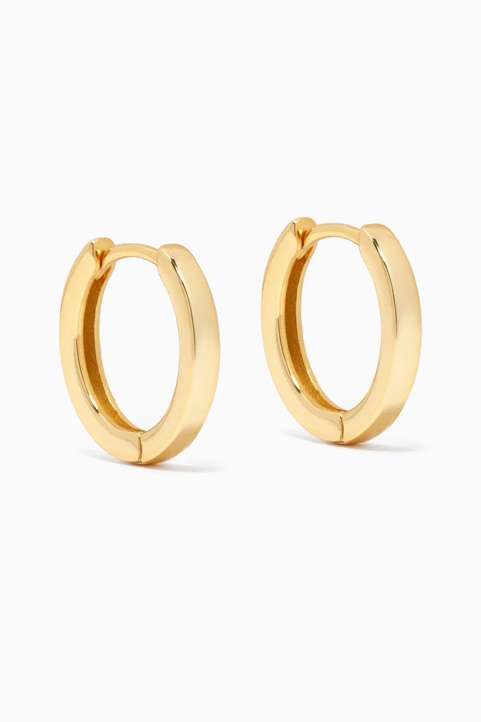 

Sara Hoops in 18kt Gold-plated Sterling Silver