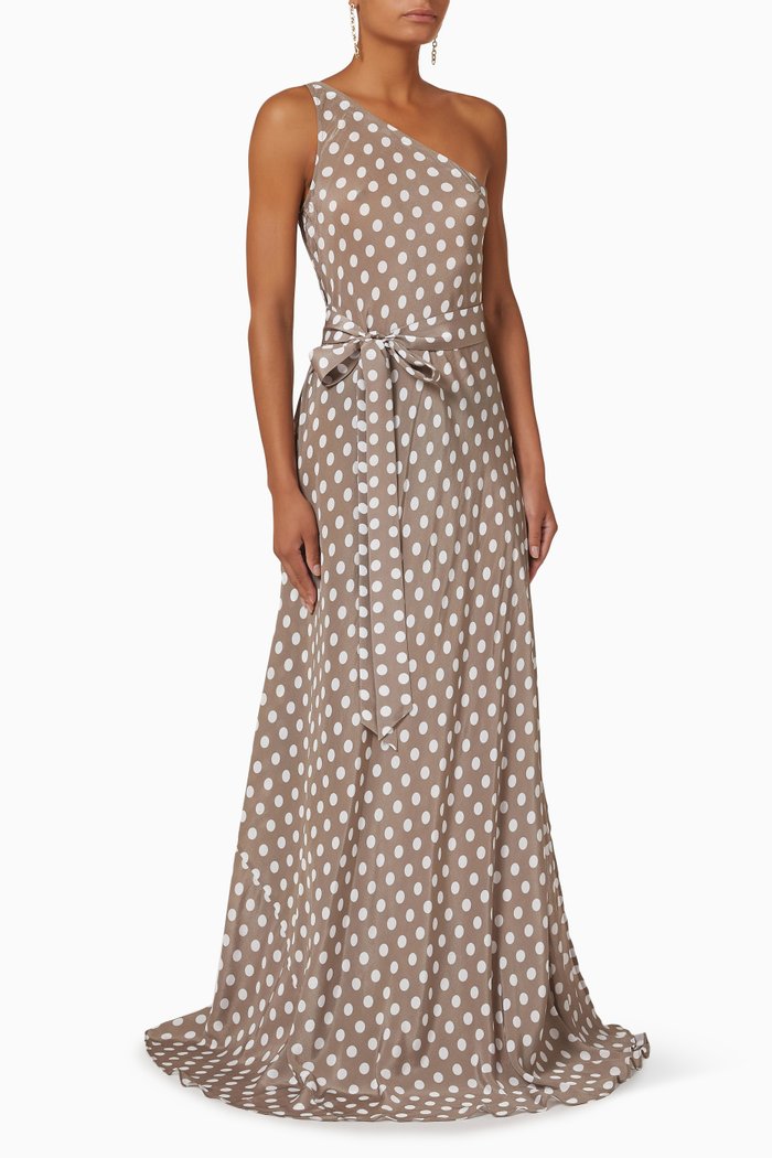 

Odetta Dress in Crêpe de Chine, Neutral