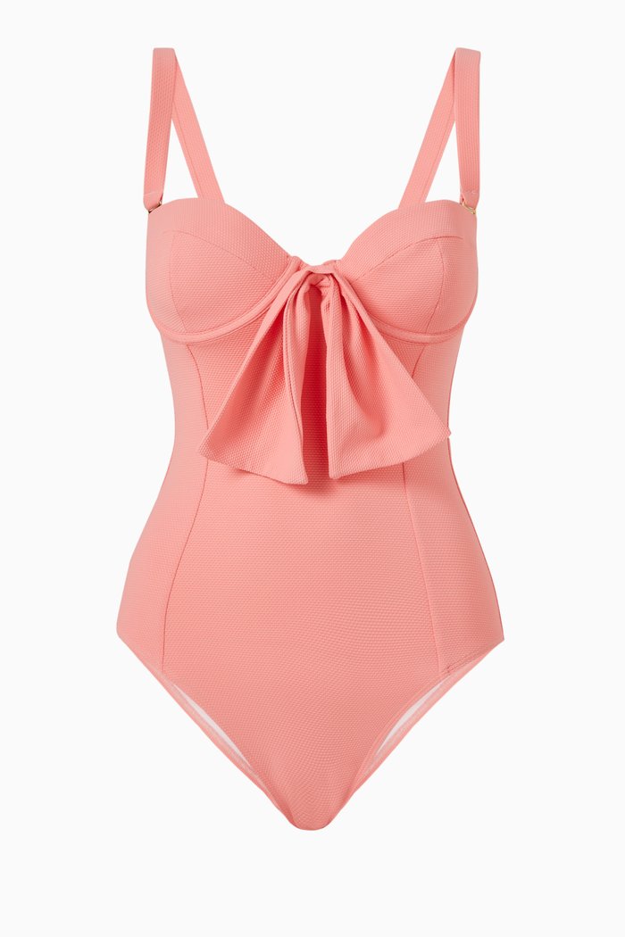 

Clara Swimsuit in Stretch Nylon, Pink