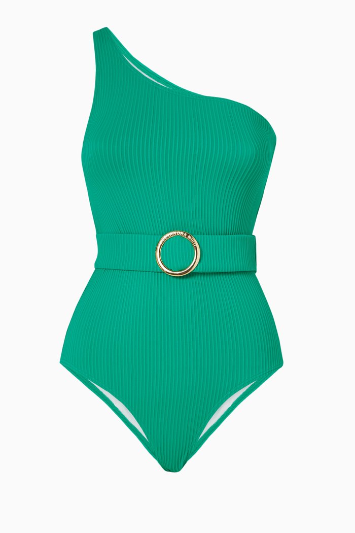 

Davina Swimsuit in Stretch Nylon, Green