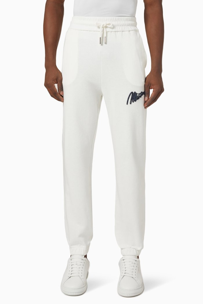 

Sweatpants in Cotton Fleece, White