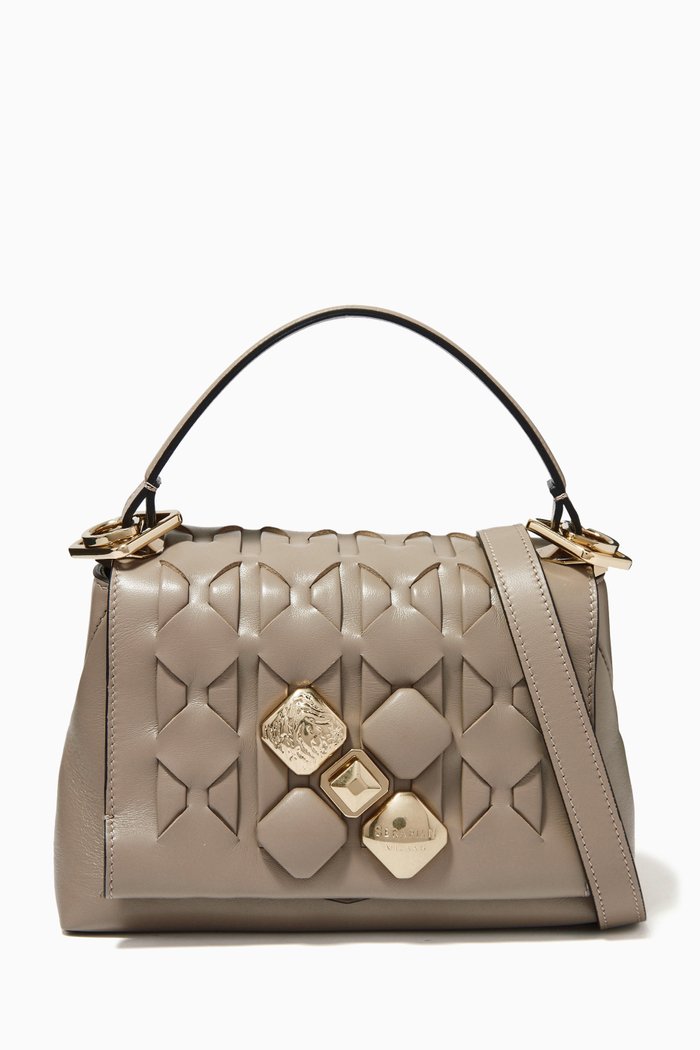 

Small 1928 Bag in Mosaico Leather, Neutral