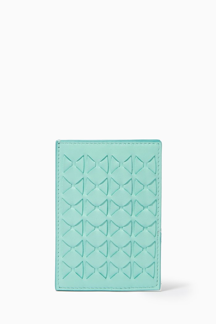 

Card Case in Mosaico Leather, Multicolour