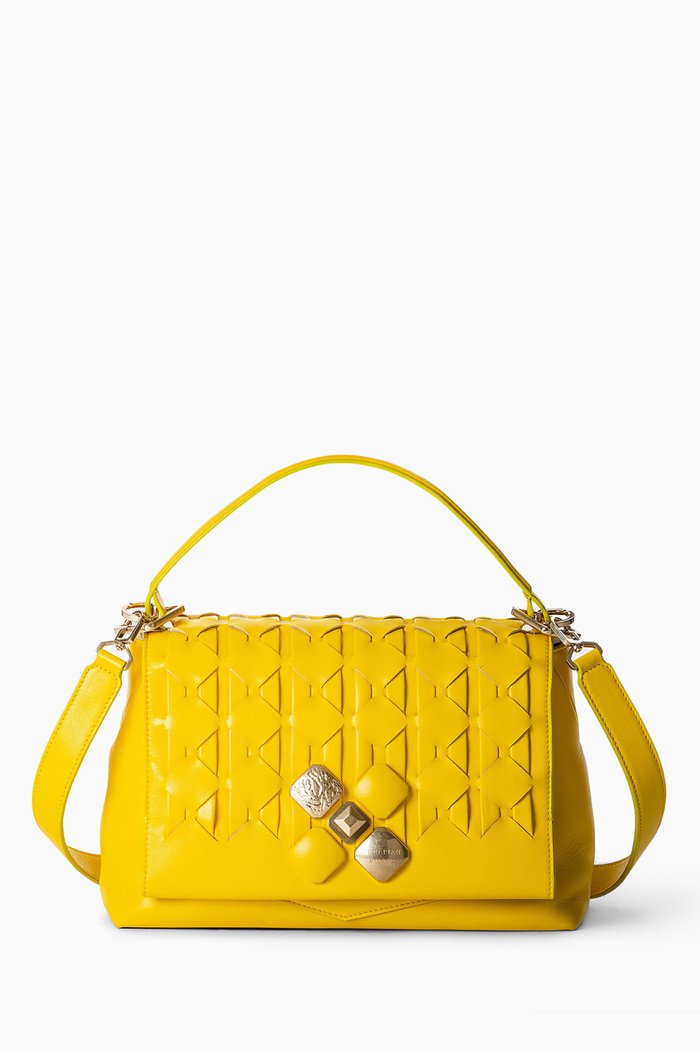 

Small 1928 Bag in Mosaico Leather, Yellow