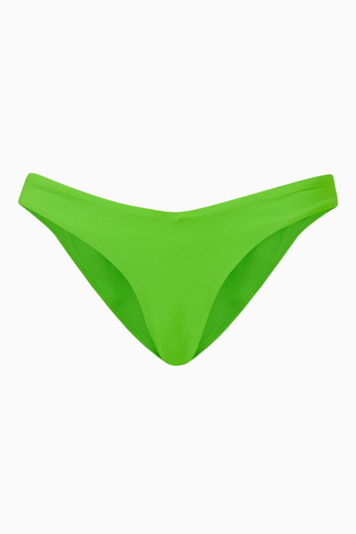 

High-waist French Bikini Briefs in LYCRA®, Green