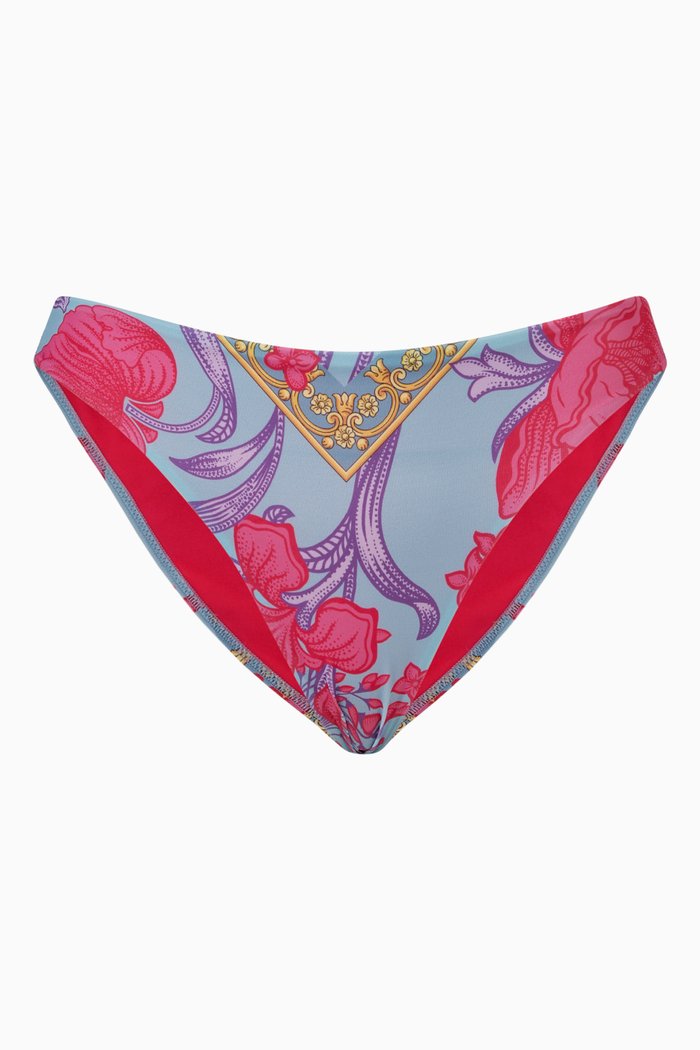 

Acid Bouquet Bikini Bottoms in Stretch Nylon, Multicolour