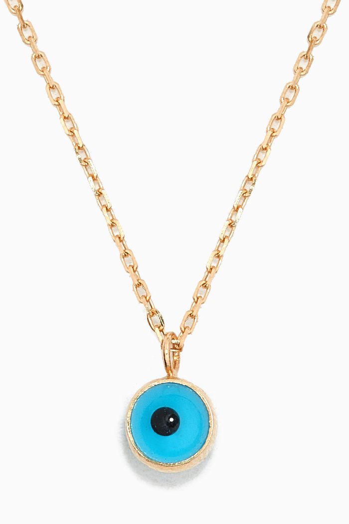 

Rina Protection Necklace in 18kt Yellow Gold