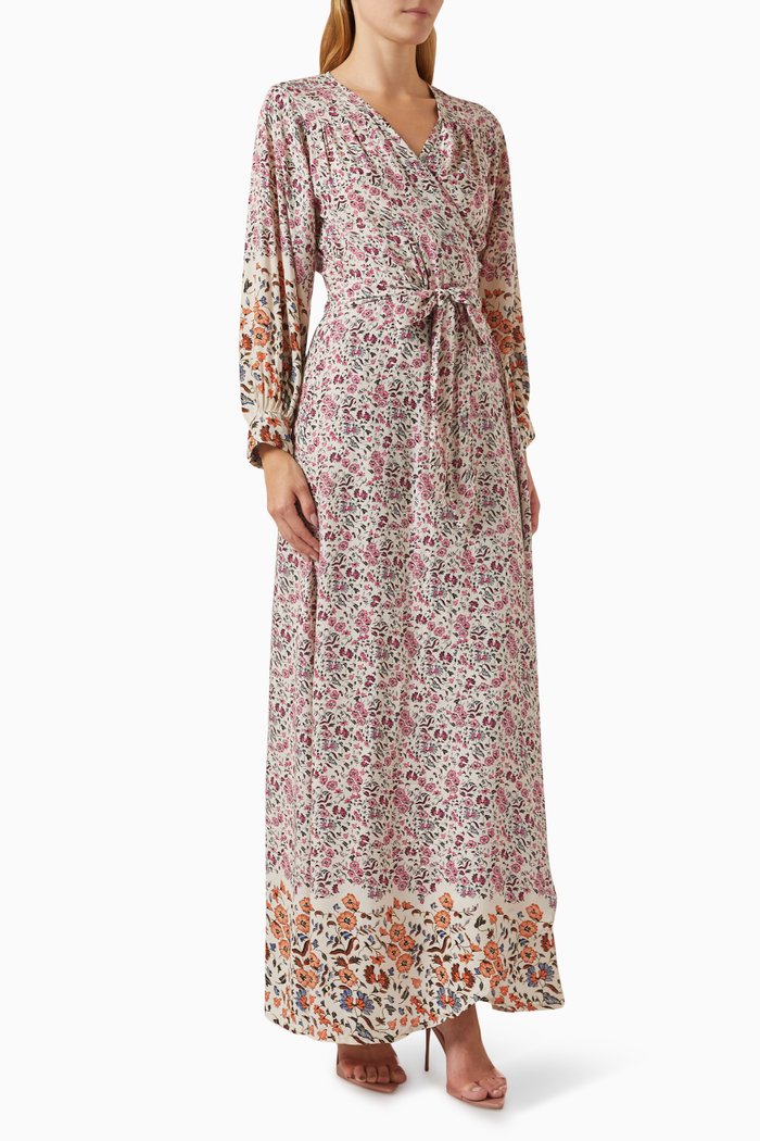 

Kate Floral-print Maxi Dress in Rayon, Multicolour